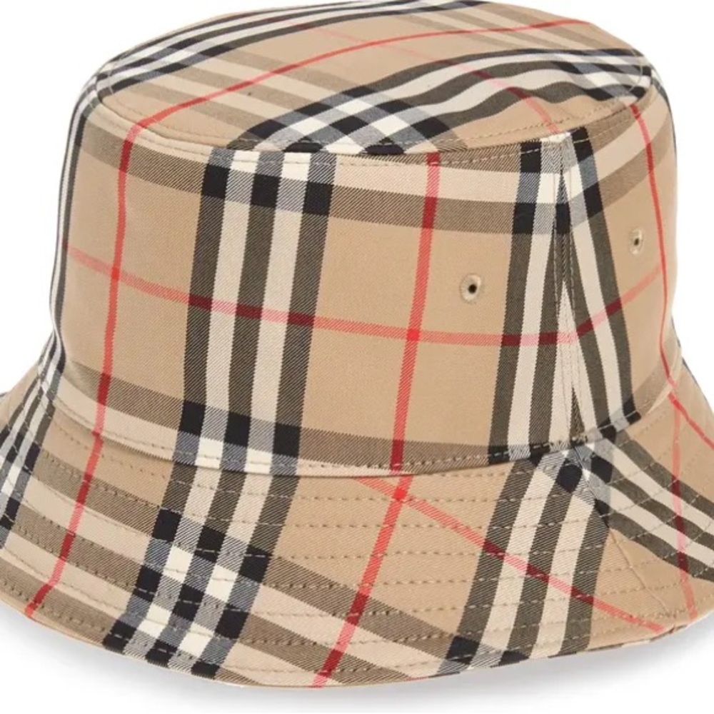 Burberry Heavy Check Panel 2 Bucket Hat